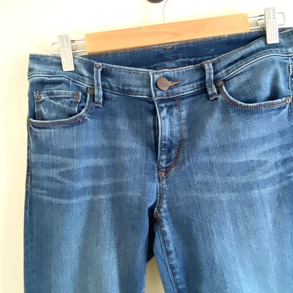Loft Bootcut Denim Medium Rinse Jeans - Picture 3 of 14
